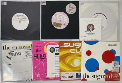 Lot 203 - THE SUGARCUBES - 7" RARITIES PACK (INC PROMOS/ PRESS RELEASES)