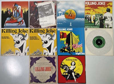 Lot 205 - KILLING JOKE - 7" PACK (INC PRESS RELEASES)