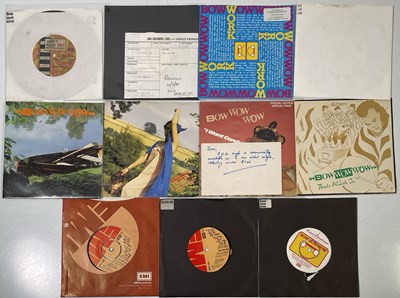 Lot 215 - BOW WOW WOW - 7" PACK (INC TEST PRESS/ PROMOS)