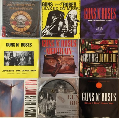 Lot 161 - GUNS N ROSES AND RELATED 7"/ CDs