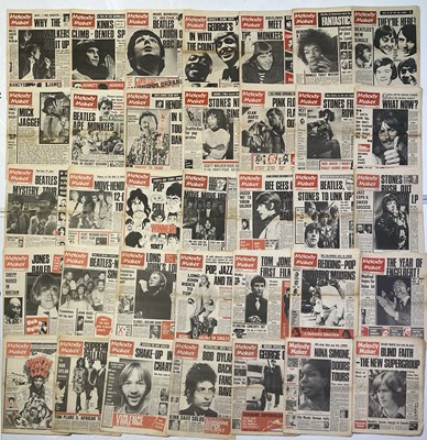 Lot 114 - MELODY MAKER - 1966 - 1969 COLLECTION.