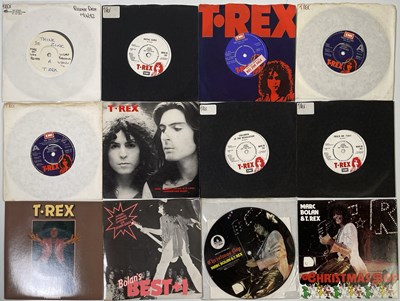 Lot 220 - T REX - 7" PACK (INC WHITE LABEL/ DEMOS)