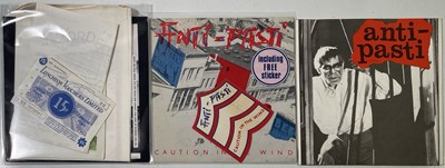 Lot 161 - ANTI-PASTI - 7" COLLECTION (WITH PROMO MATERIAL)