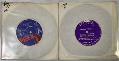 Lot 222 - T REX - JEEPSTER/ TELEGRAM SAM 7" PROMO RARITIES PACK