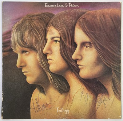 Lot 484 - EMERSON, LAKE AND PALMER - LP SIGNED BY KEITH EMERSON AND CARL PALMER.