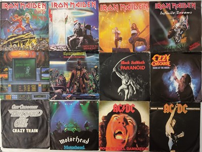 Lot 603 - ROCK AND METAL 7" COLLECTION