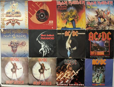 Lot 604 - ROCK AND METAL 7" COLLECTION