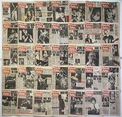 Lot 118 - MELODY MAKER - 1976 COLLECTION.