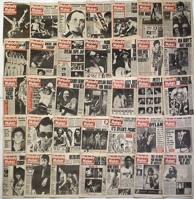 Lot 120 - MELODY MAKER - 1978 COLLECTION.