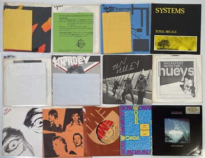 Lot 231 - POST PUNK/ WAVE/ SYNTH POP - 7" PACK (INC PRESS RELEASES)