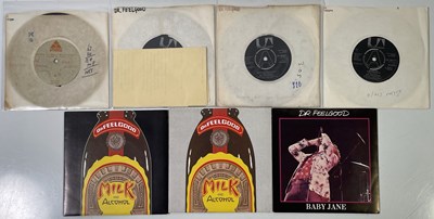Lot 163 - DR. FEELGOOD - 7" COLLECTION (WITH ACETATE AND PROMOS)