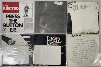 Lot 240 - PUNK - 7" RARITIES PACK (INC PRESS RELEASES/ LETTERS TO JOHN)