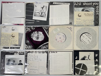 Lot 243 - NEW WAVE/ POST PUNK - 7" PACK (INC LETTERS/ PRESS RELEASES)