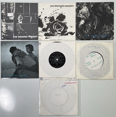 Lot 253 - THE WEDDING PRESENT - 7" RARITIES PACK (INC WHITE LABELS)