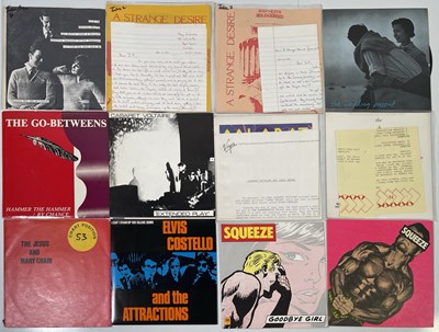 Lot 256 - INDIE/ ALT/ SKA/ WAVE - 7" PACK (INC LETTERS/ PRESS RELEASES)