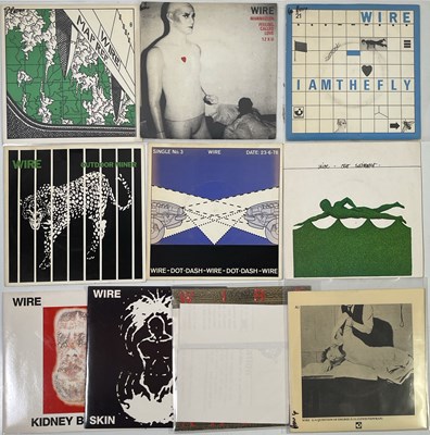 Lot 263 - WIRE - 7" PACK (INC PROMOS)