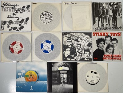 Lot 266 - PUNK/ POST-PUNK - 7" RARITIES PACK (INC PRESS RELEASES)