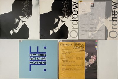 Lot 283 - NEW ORDER - LP PACK (INC PRESS RELEASE)