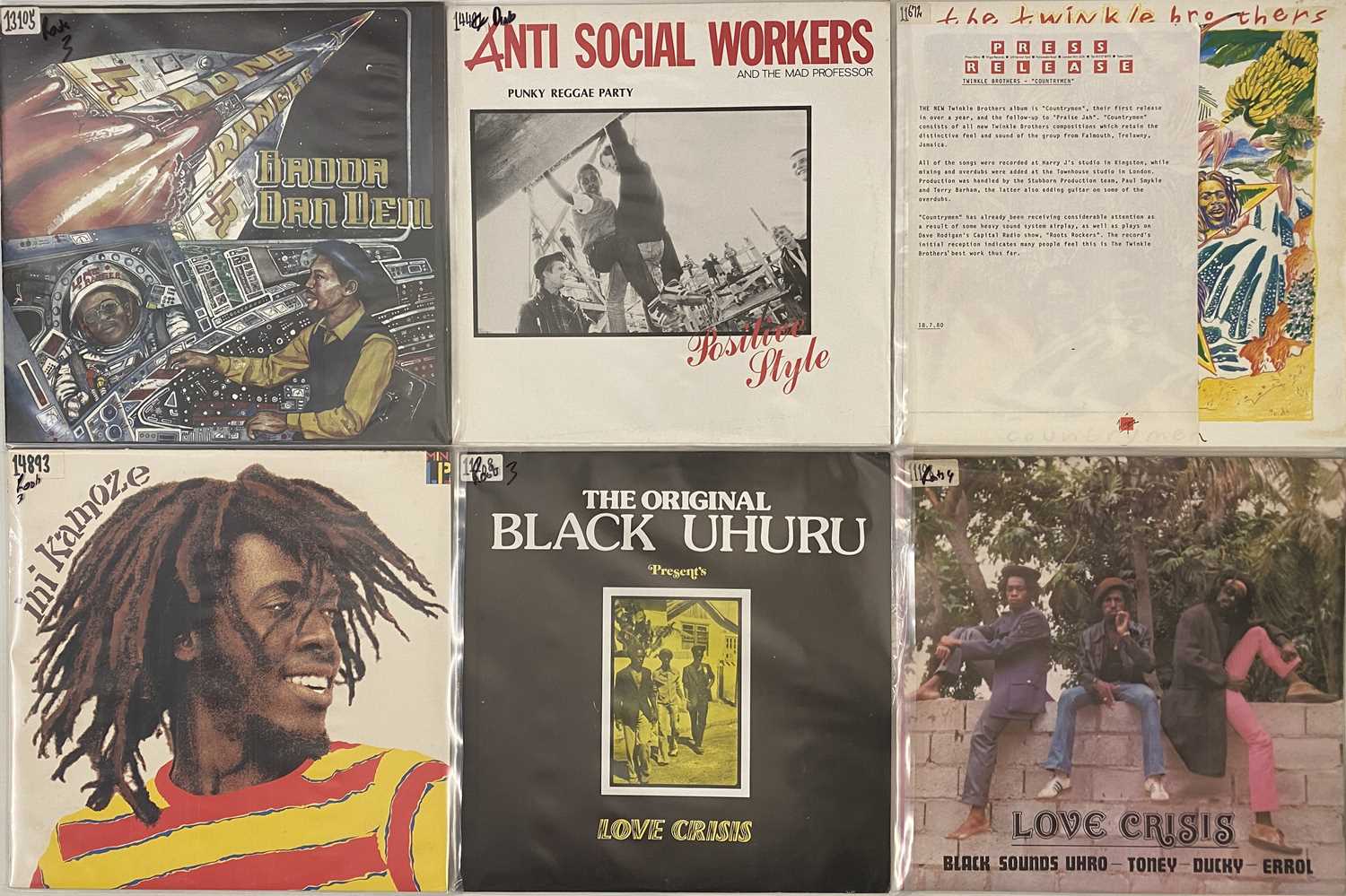 Lot 297 - REGGAE - ROOTS/DUB LP COLLECTABLES (MAINLY