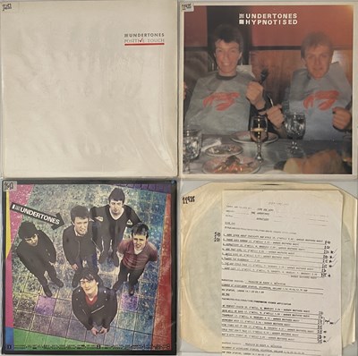 Lot 290 - THE UNDERTONES - LP COLLECTION (INCLUDING HYPNOTISED UK ORIGINAL TEST PRESSING)