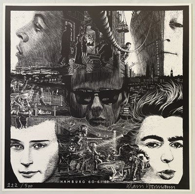 Lot 387 - THE BEATLES INTEREST - KLAUS VOORMANN - SIGNED LIMITED EDITION PRINT.