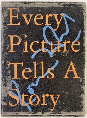 Lot 368 - EVERY PICTURE TELLS A STORY - WOOD ON CANVAS - SIGNED RONNIE WOOD BOOK.