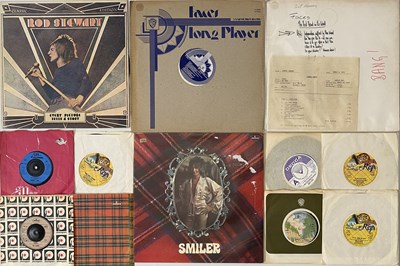 Lot 310 - FACES/ROD STEWART & RELATED - LP/7" COLLECTION (WITH OOH LA LA TEST PRESSING)