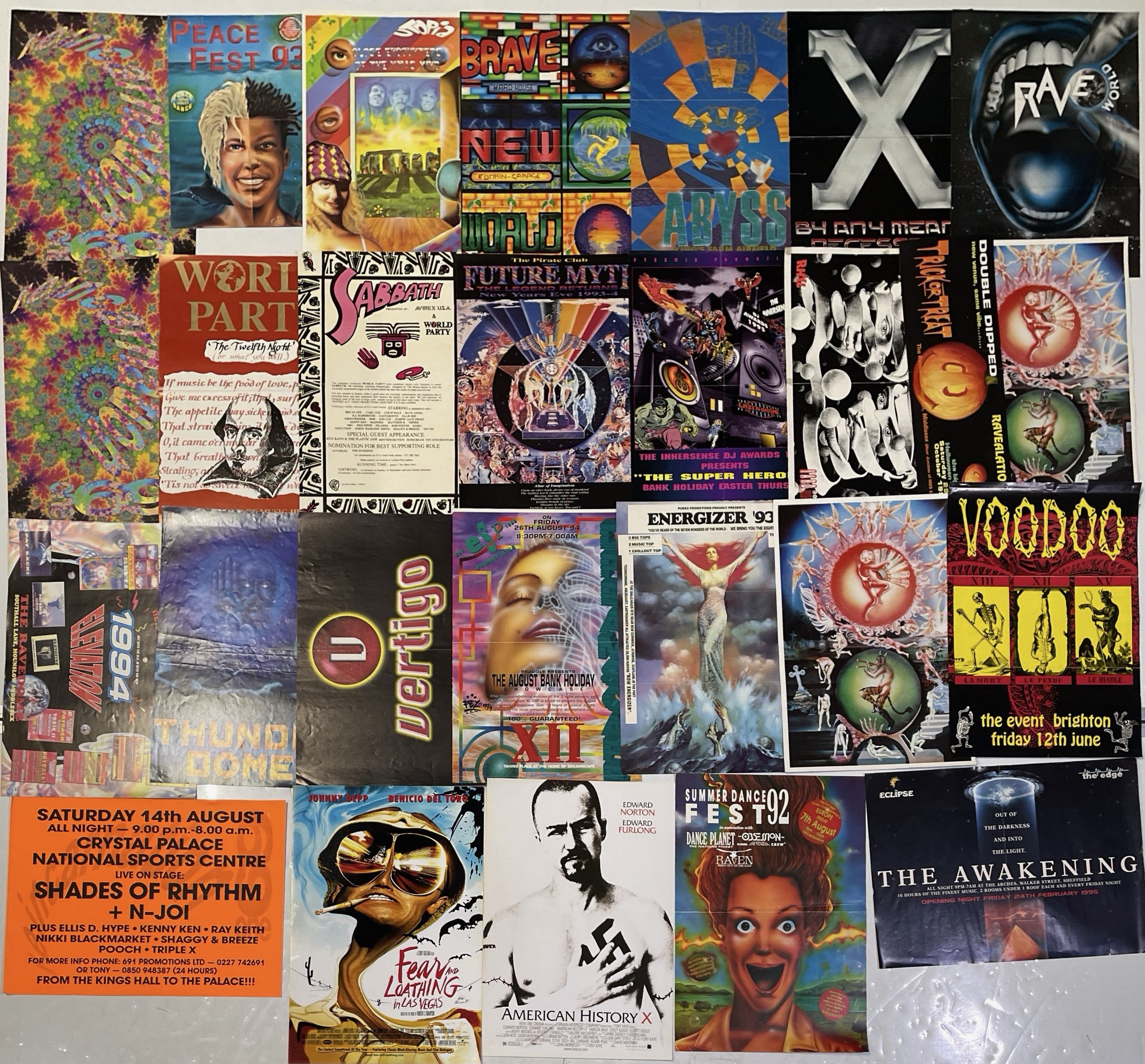 Lot 140 - DANCE MUSIC - COLLECTION OF C1990S RAVE MINI