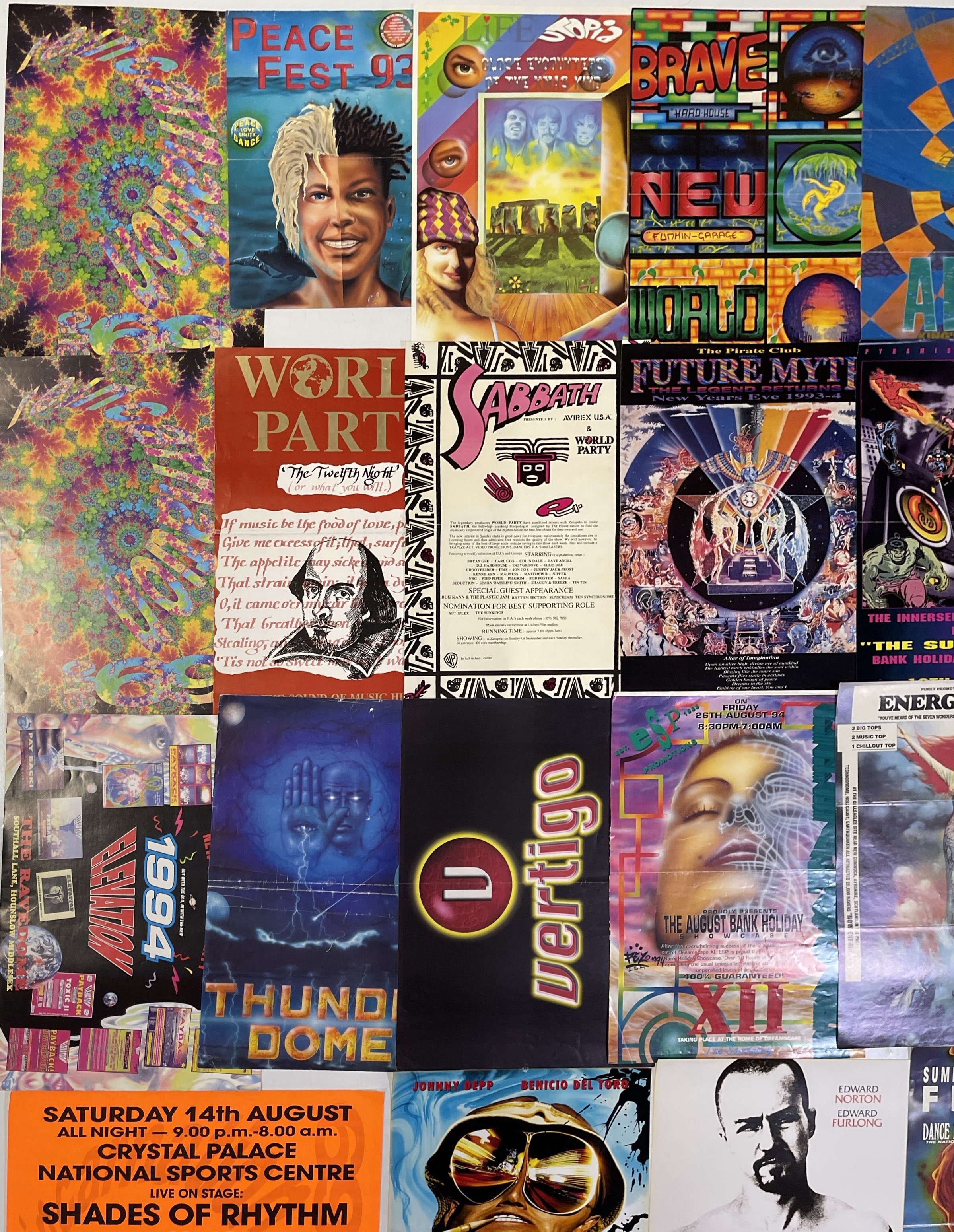 Lot 140 - DANCE MUSIC - COLLECTION OF C1990S RAVE MINI