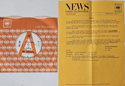 Lot 324 - THE FOX - MR. CARPENTER 7" (ORIGINAL UK PROMO - CBS 3381)