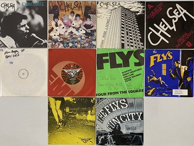 Lot 335 - CHELSEA/THE FLYS - 7" COLLECTION