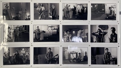 Lot 624 - THE CLASH - A FULL SET OF 17 LIMITED EDITION PHOTOGRAPHS BY PETER COOK.