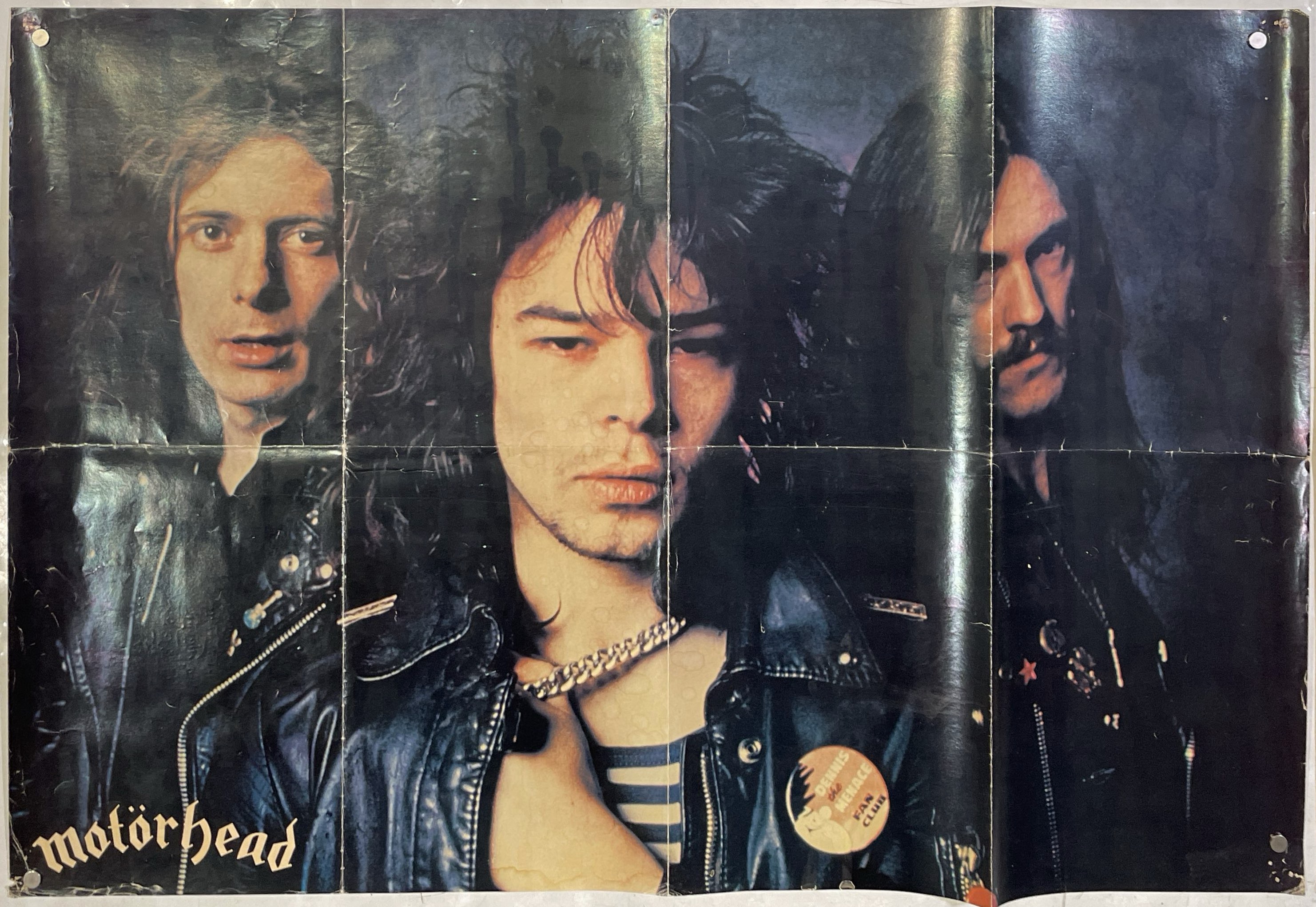Lot 208 - MOTORHEAD - ORIGINAL POSTERS.