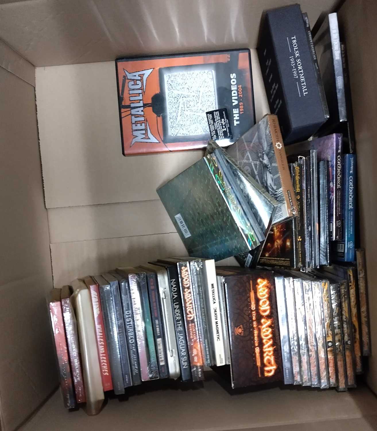 Lot 15 - METAL CD COLLECTION