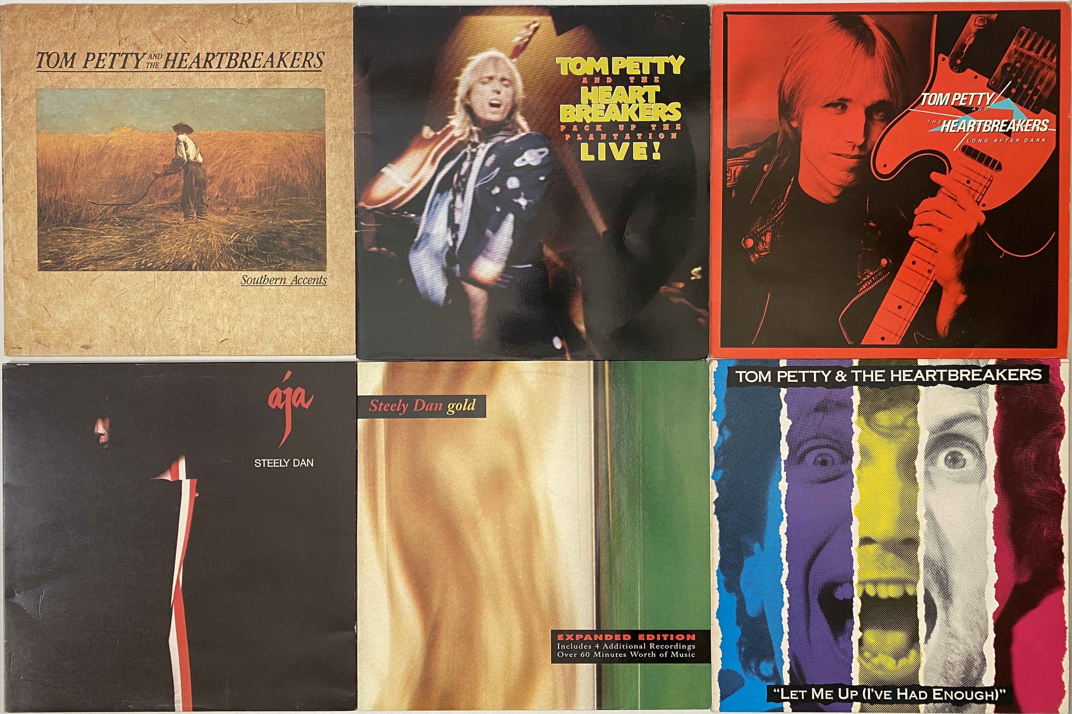 Lot 619 - TOM PETTY/ STEELY DAN AND RELATED - LP PACK