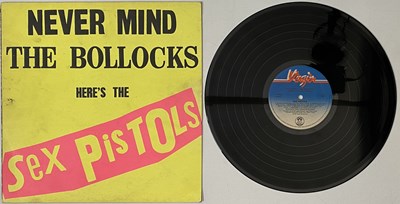 Lot 626 - SEX PISTOLS - NEVER MIND THE BOLLOCKS LP (UK - BLANK BACK COVER - V2086)