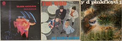 Lot 635 - PINK FLOYD/ THE WHO/ BLACK SABBATH - LP PACK