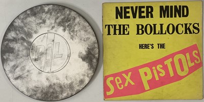 Lot 638 - SEX PISTOLS/ PIL - NEVER MIND THE BOLLOCKS/ METAL TIN LP PACK