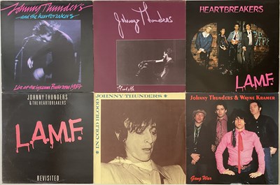 Lot 639 - JOHNNY THUNDERS/ HEARTBREAKERS - LP PACK