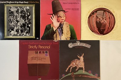 Lot 173 - CAPTAIN BEEFHEART - LPs (INCLUDING PART WHITE LABEL)