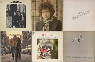 Lot 719 - FOLK/FOLK-ROCK - LP COLLECTION (WITH PRIVATE DYLAN RARITIES)