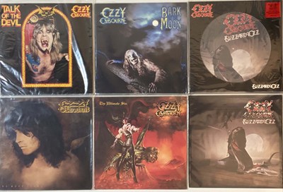 Lot 1069 - OZZY OSBORUNE - LP/12" COLLECTION