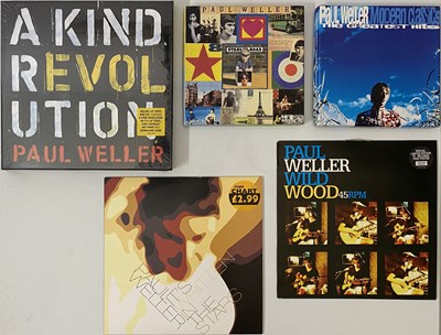 Lot 677 - PAUL WELLER - 7"/ 10"/ 12" PACK (INC BOX SETS)