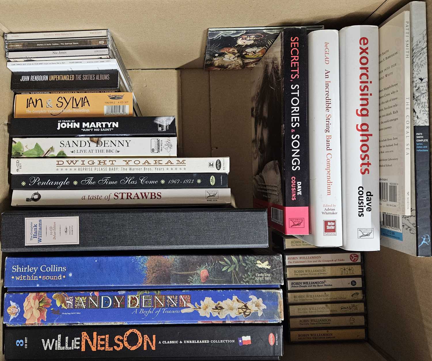 Lot 680 - FOLK/ COUNTRY - CD/ BOX SETS/ BOOKS/