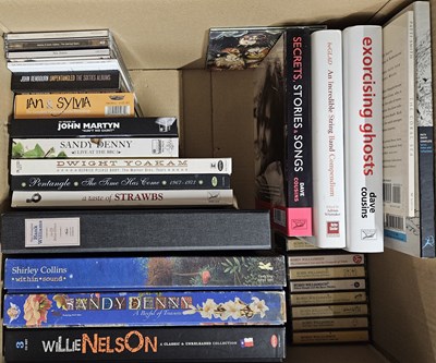 Lot 680 - FOLK/ COUNTRY - CD/ BOX SETS/ BOOKS/ CASSETTES
