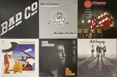Lot 690 - BAD COMPANY/ PAUL RODGERS - MODERN/ REISSUE LP PACK