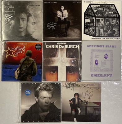 Lot 273 - POP/ROCK - SIGNED LPS INC JULIAN LENNON.