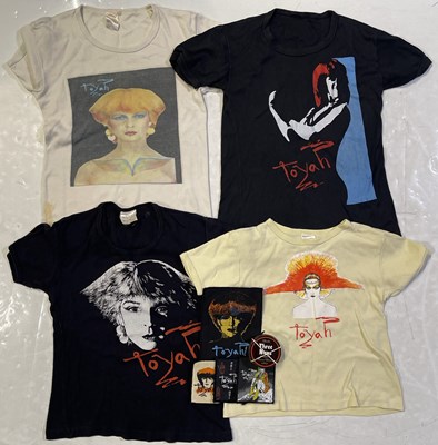 Lot 82 - TOYAH - MEMORABILIA COLLECTION INC T-SHIRTS.