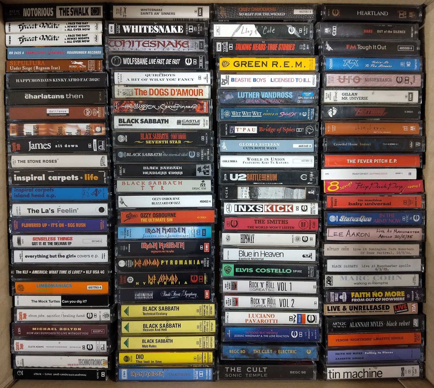 Lot 31 - ROCK AND POP CASSETTE COLLECTION