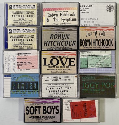 Lot 483 - PUNK / INDIE / ALT - 1990S CONCERT TICKETS WITH RECORDINGS FROM CONCERTS.